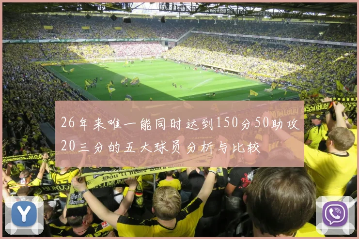 26年来唯一能同时达到150分50助攻20三分的五大球员分析与比较